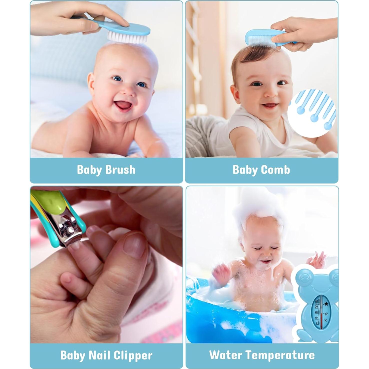 Kit de Cuidado para Bebés YASEW 7 en 1 con Cortador Eléctrico