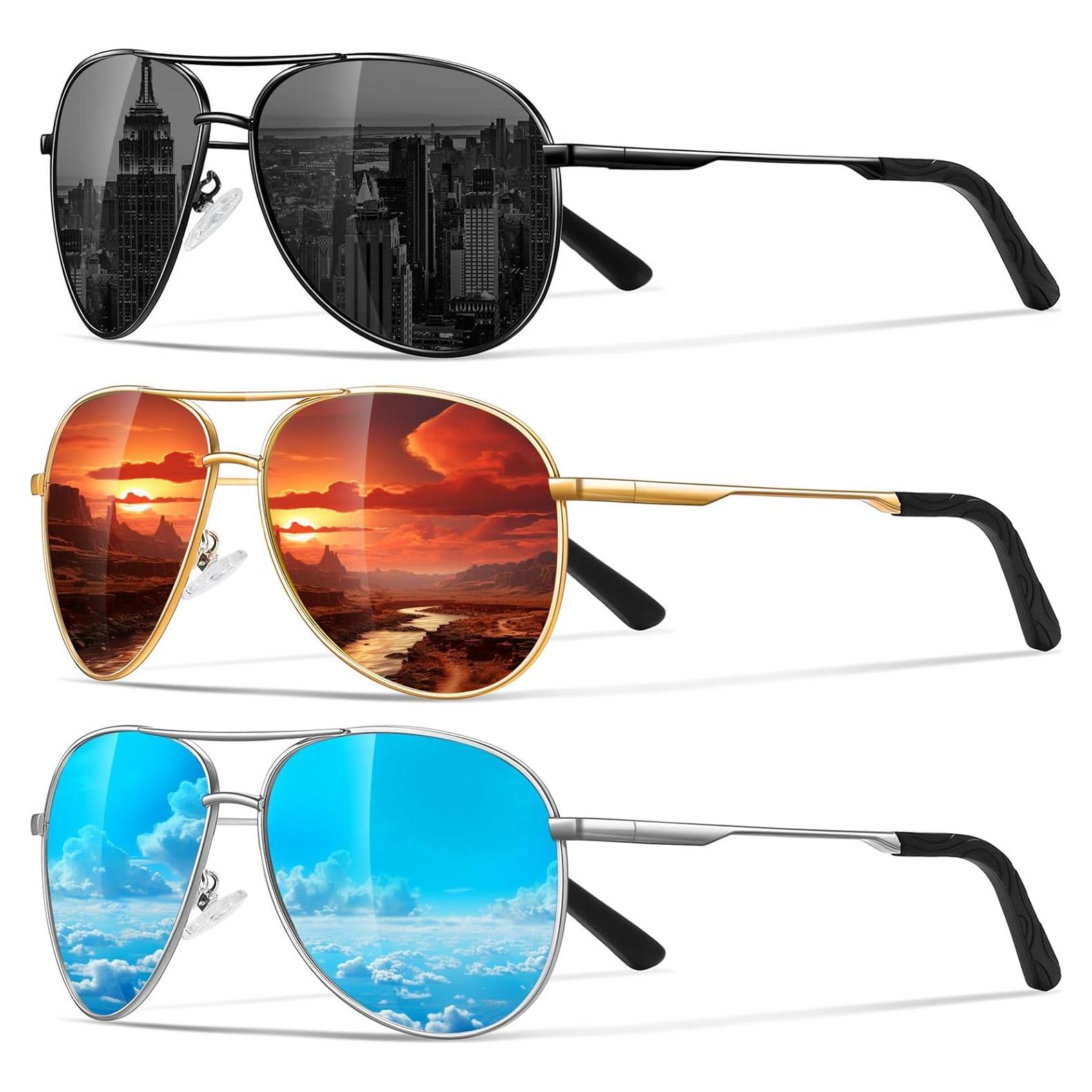 Gafas de sol Eiuizah polarizadas UV para adultos unisex