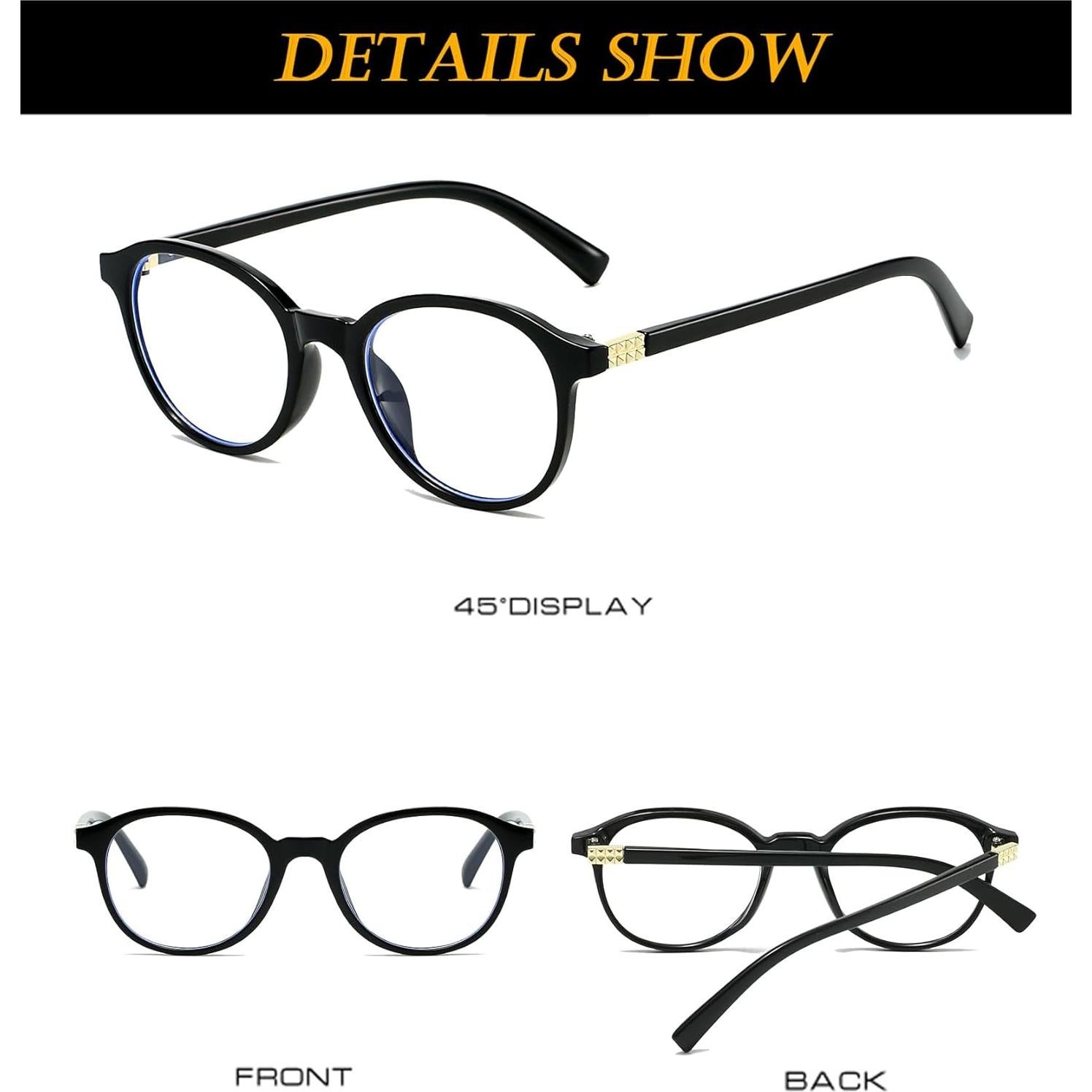 Gafas Redondas EYLRIM con Protección Luz Azul - Modelo EYL9916