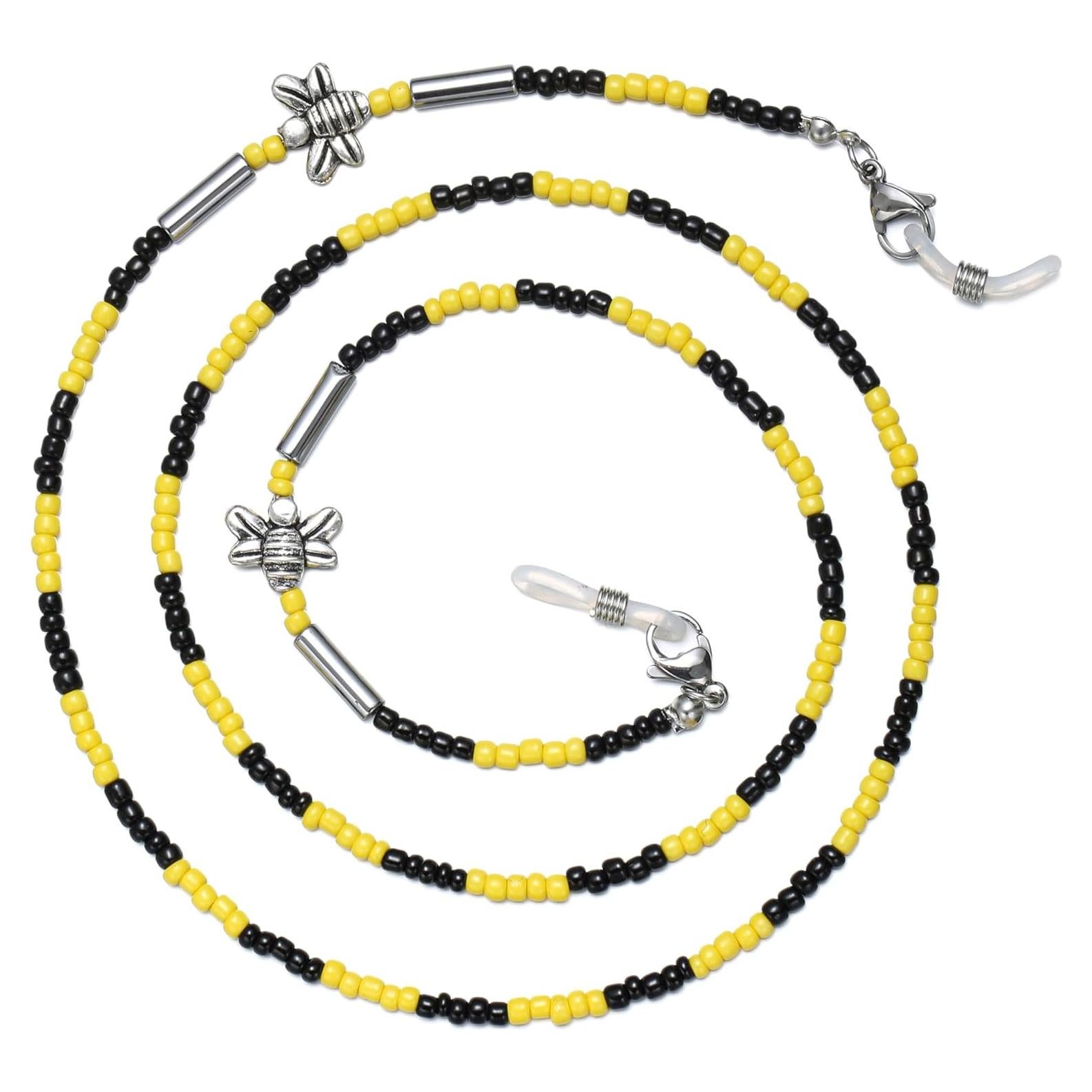 Cadena de Gafas de Cristal Gintei para Mujeres - Soporte Elegante