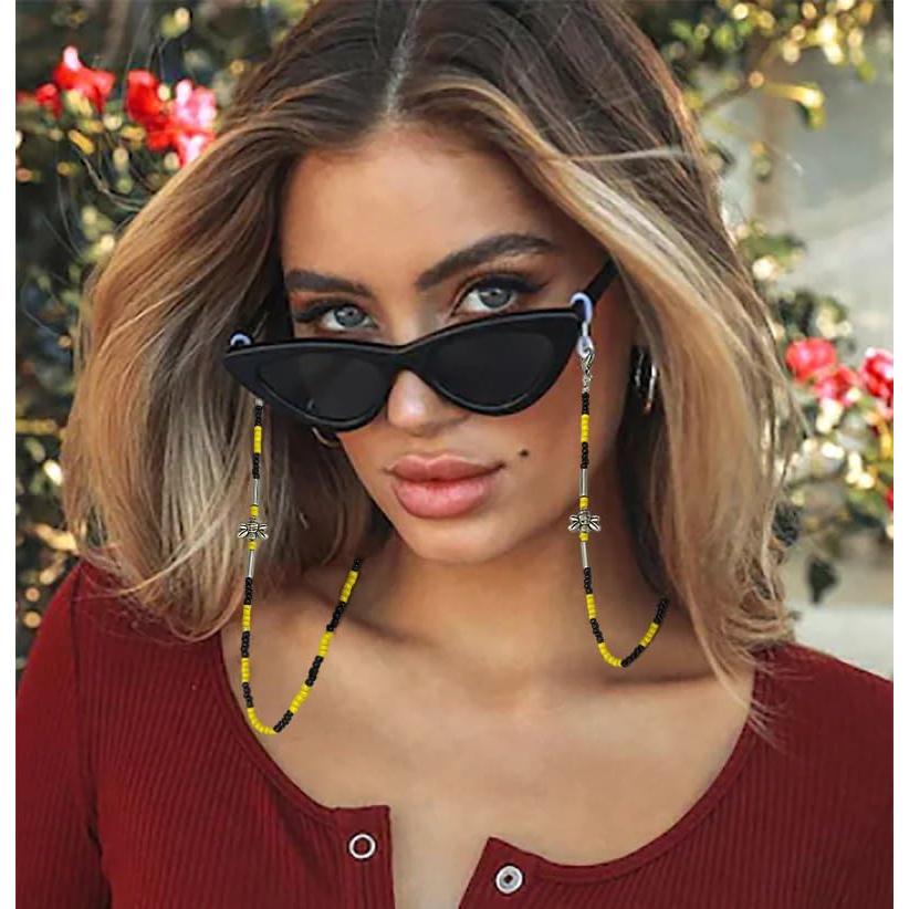 Cadena de Gafas de Cristal Gintei para Mujeres - Soporte Elegante