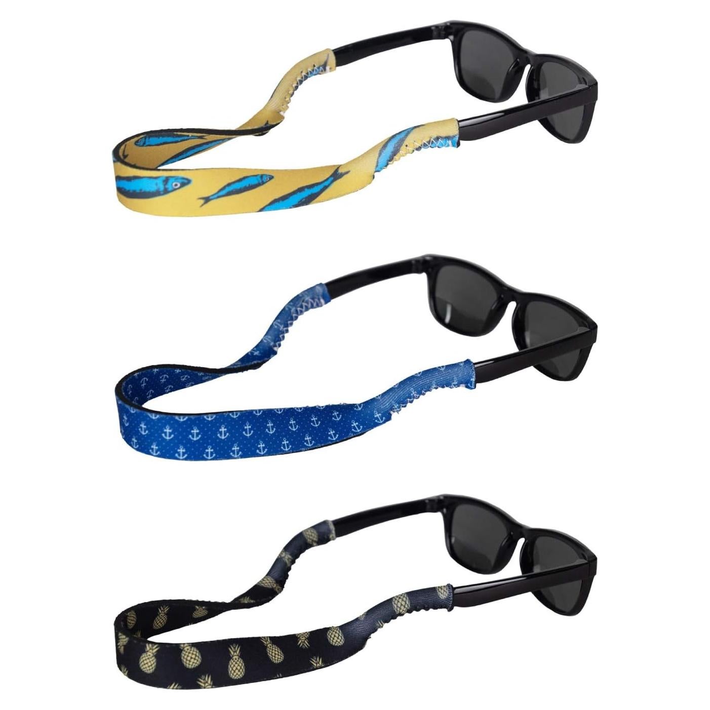 Correas para Gafas de Sol Niños Ukes - 3 Pack Neopreno Flotante