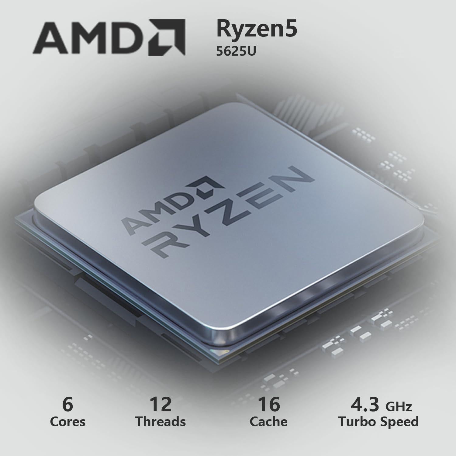 Laptop Lenovo IdeaPad Slim 3, 15.6" FHD, Ryzen 5, 16GB RAM, 1TB SSD