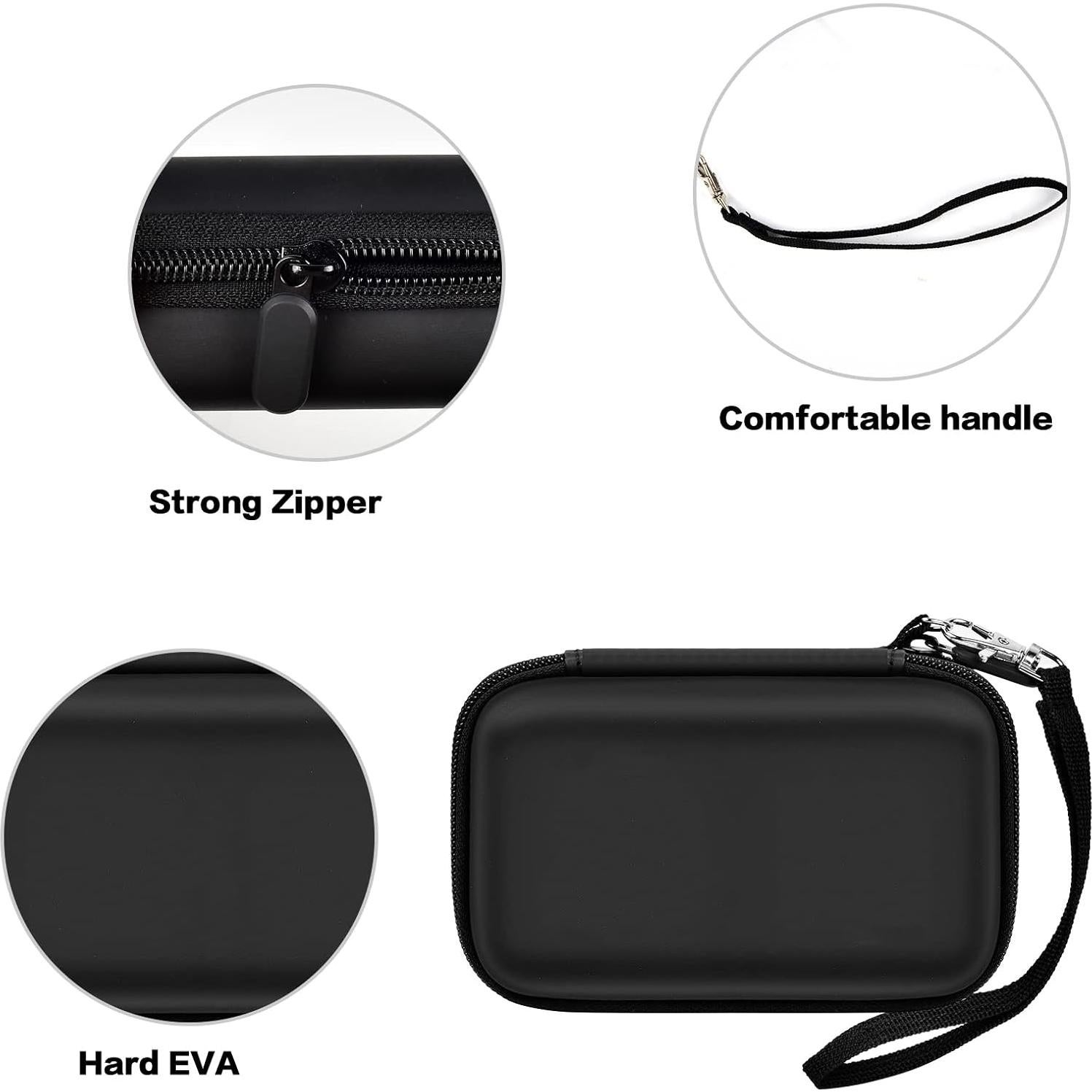 Funda de viaje para cargador UCOMX 3 en 1 - Negro