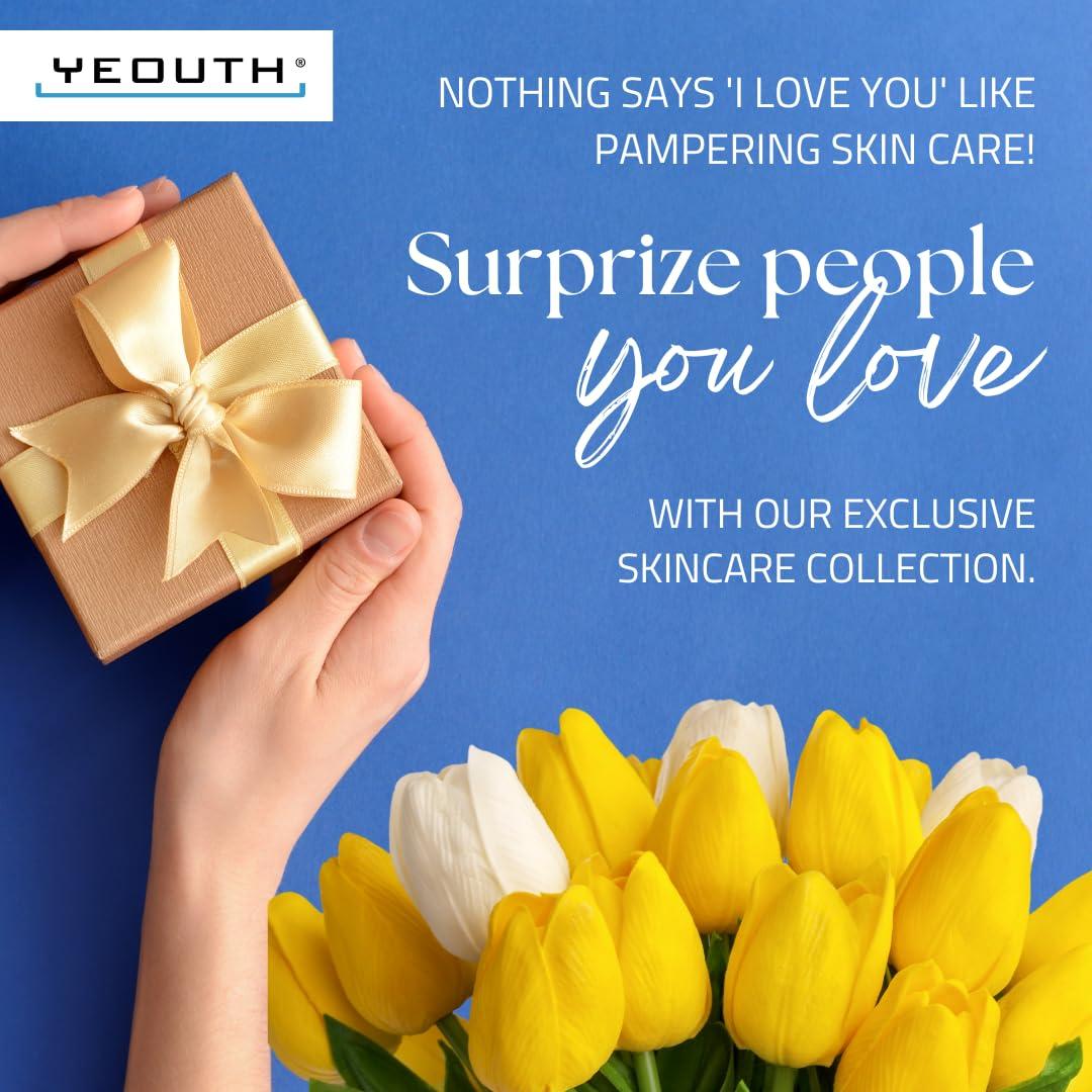 Kit de Cuidado de la Piel YEOUTH 3 Piezas: Suero, Tónico y Crema