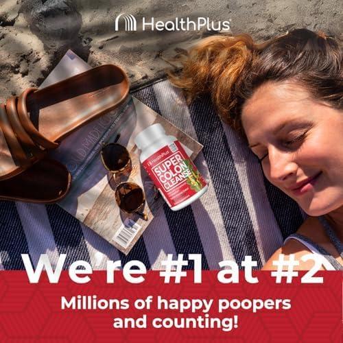 Health Plus Super Colon Cleanse 60 Cápsulas Detox Digestivo