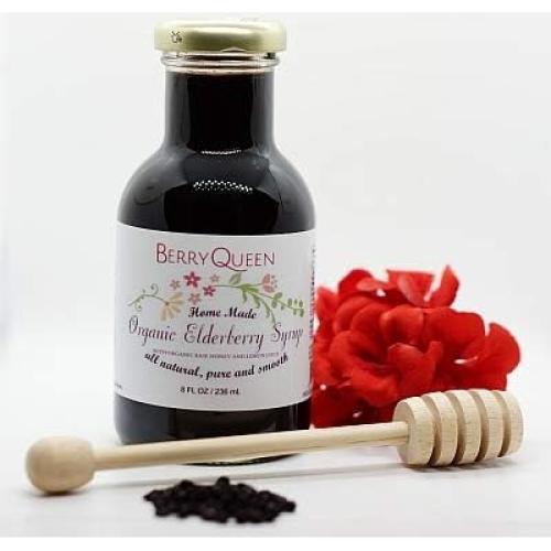Jarabe de Sábila Orgánico BerryQueen 227g - Suplemento Natural