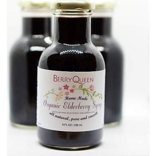 Jarabe de Sábila Orgánico BerryQueen 227g - Suplemento Natural