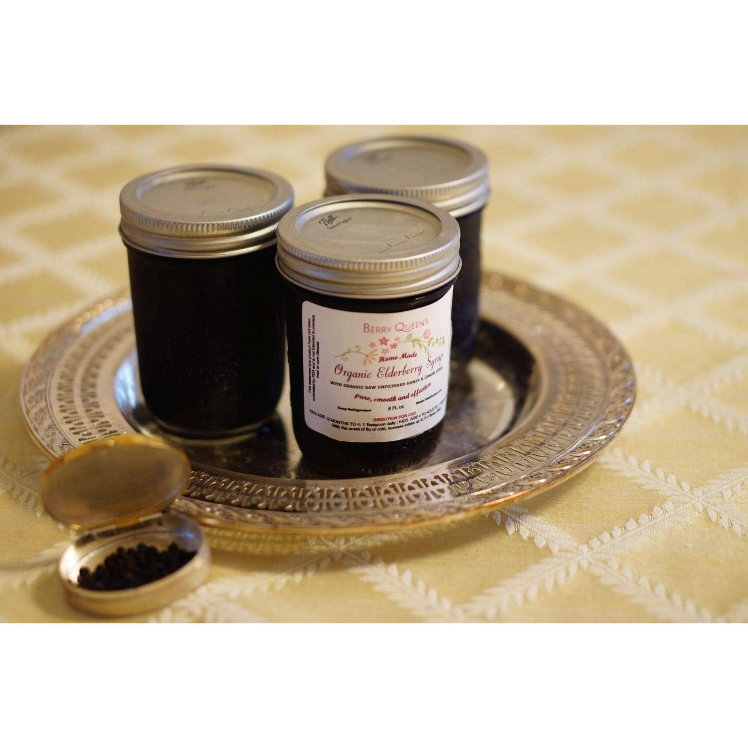 Jarabe de Sábila Orgánico BerryQueen 227g - Suplemento Natural