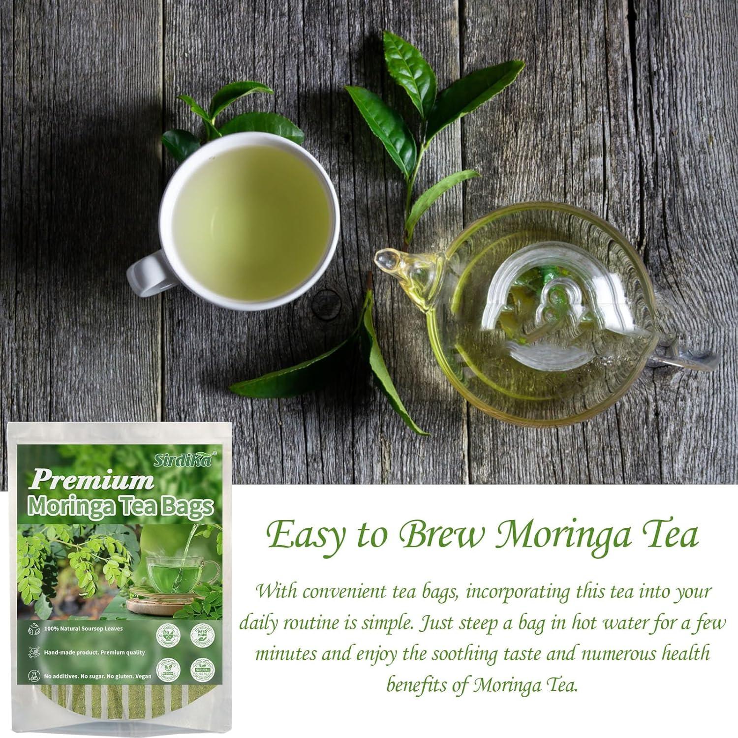 Té de Moringa Premium XICOFISS 120 Bolsitas 100% Natural