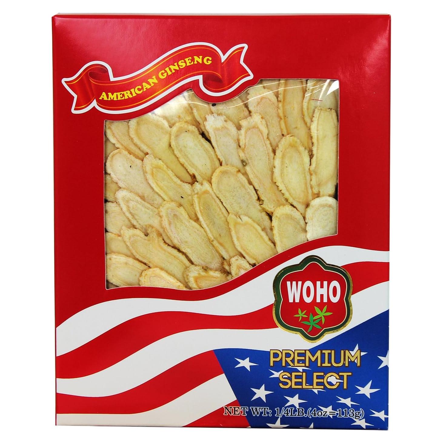 Rodaja de Ginseng Americano Woohoo Natural 113.4g