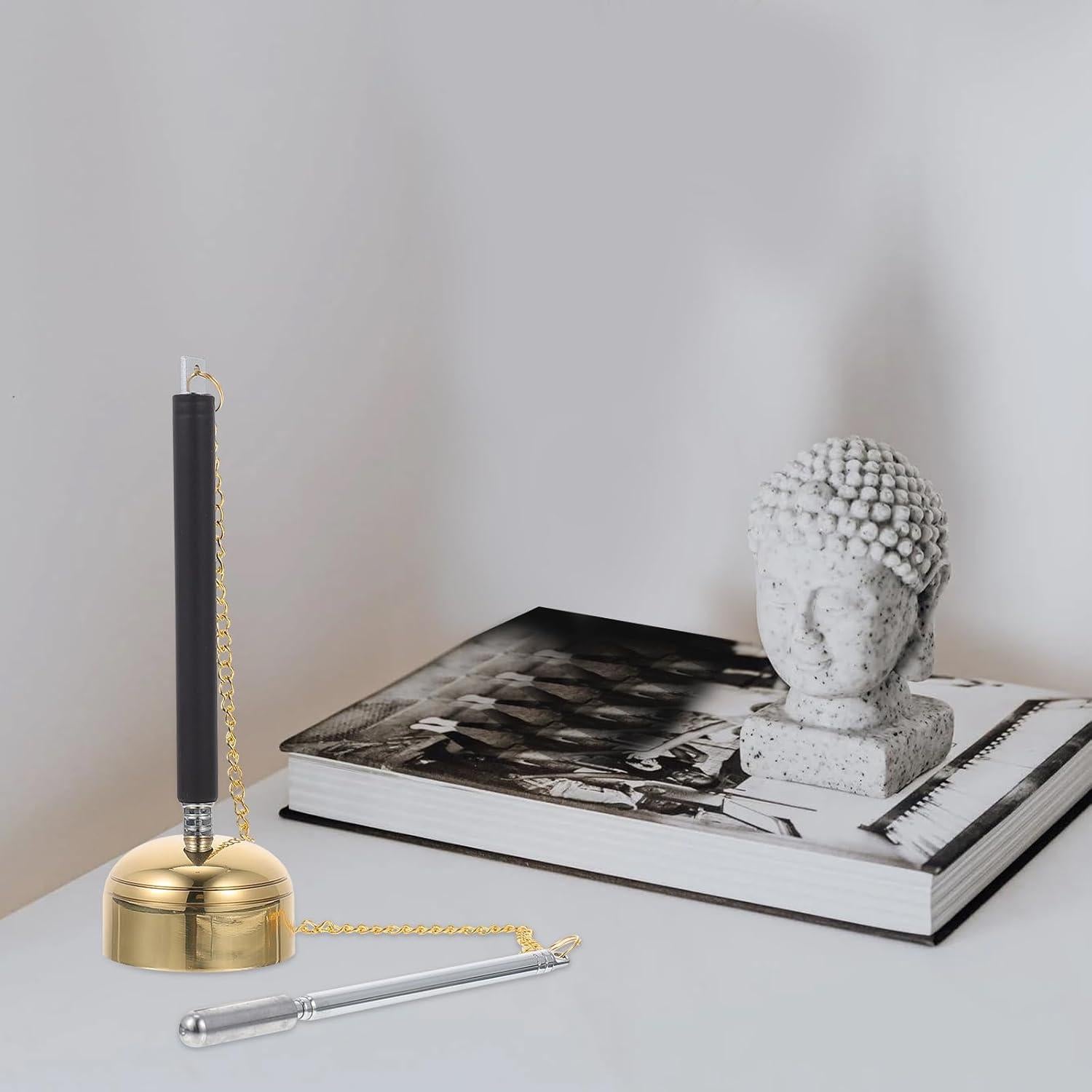 Campana de Meditación Budista MILISTEN - Tingsha Chime 15cm