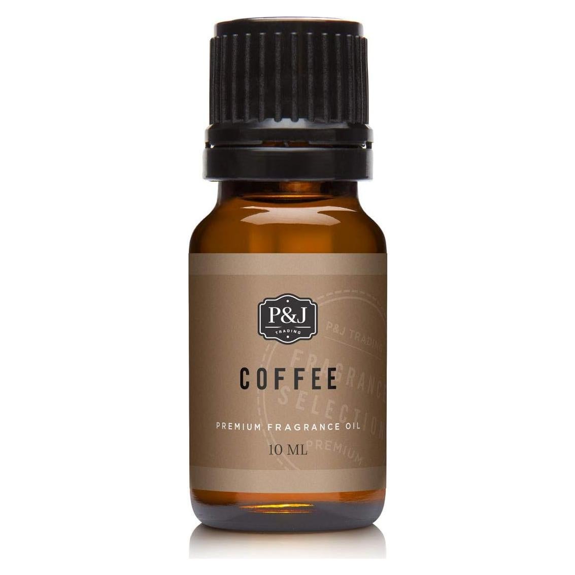 Aceite Aromático P&J Trading Café 10ml - Fragancia para Velas y Jabones