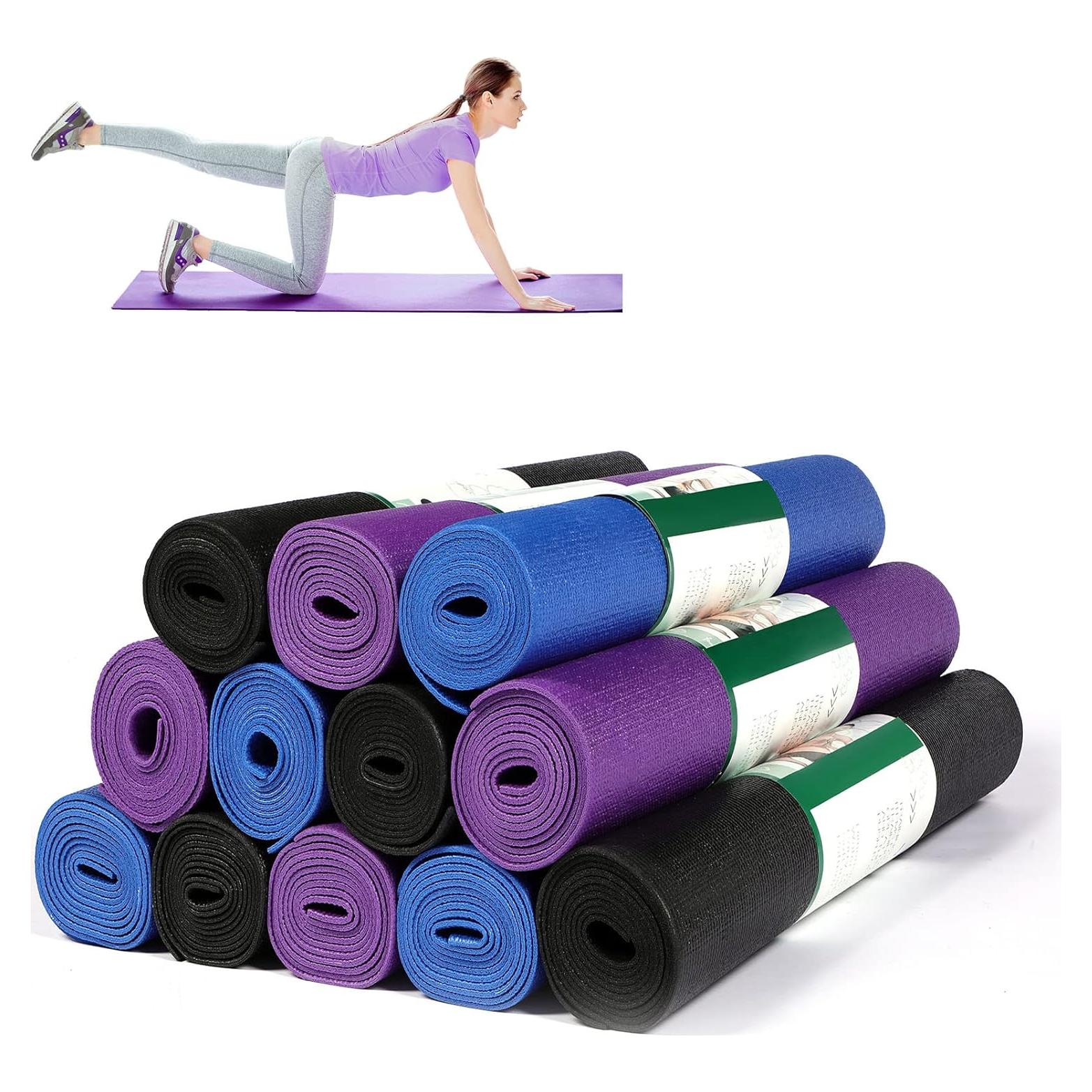Esteras de Yoga Amylove 12 Piezas Antideslizantes 173x61 cm