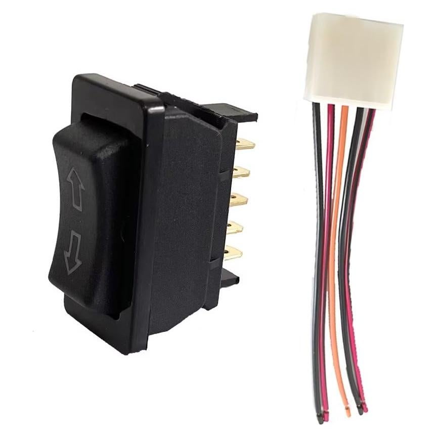 Interruptor de Ventana Eléctrica Universal 5 Pines 12V 20A