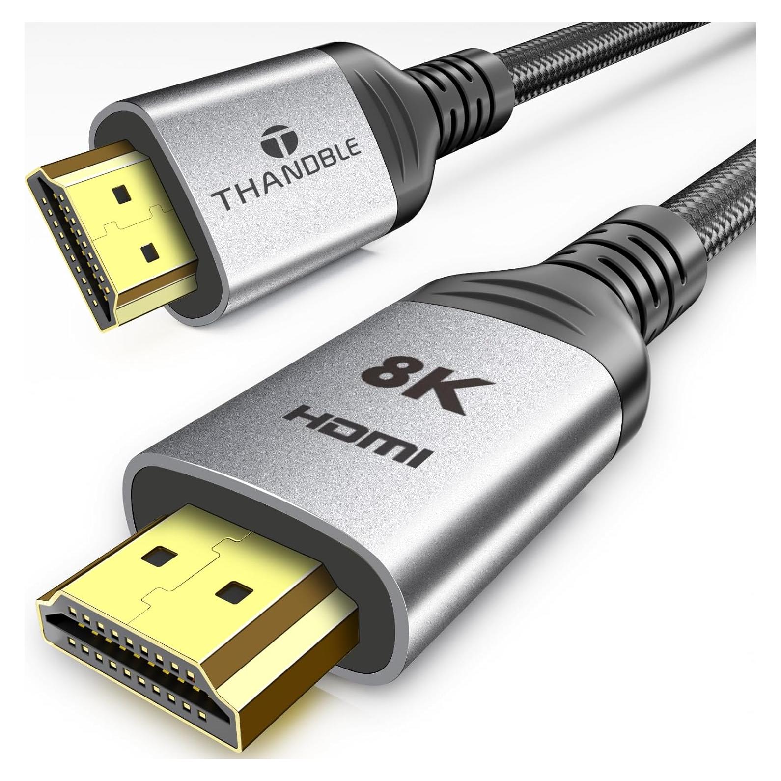 Cable HDMI 2.1 THANDBLE 0.91m 8K 48Gbps Alta Velocidad