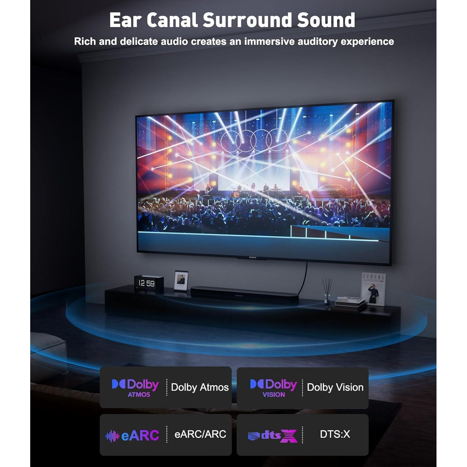 Cable HDMI 2.1 THANDBLE 0.91m 8K 48Gbps Alta Velocidad