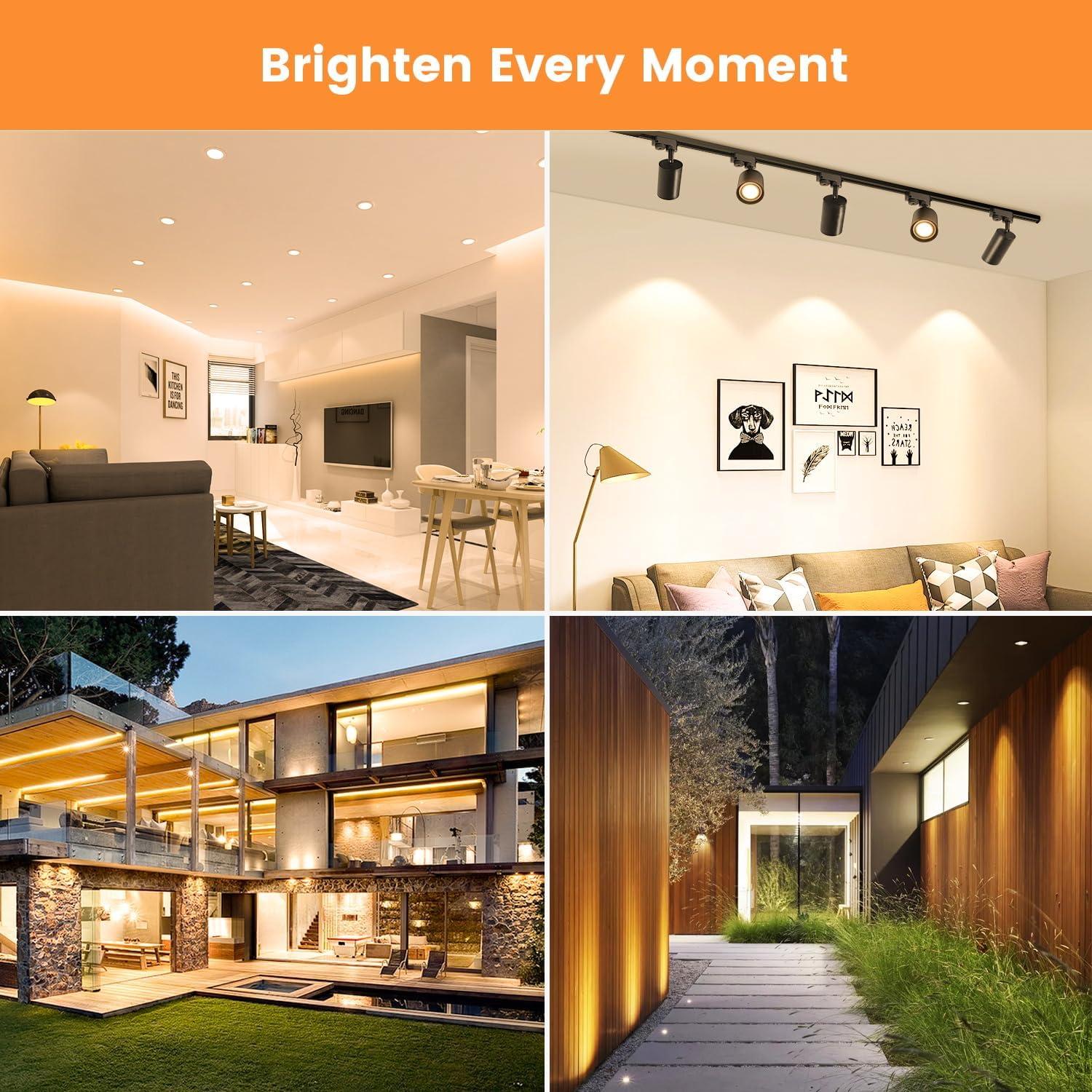 Bombilla LED Torkase MR16 5W GU5.3 3000K Paquete de 6