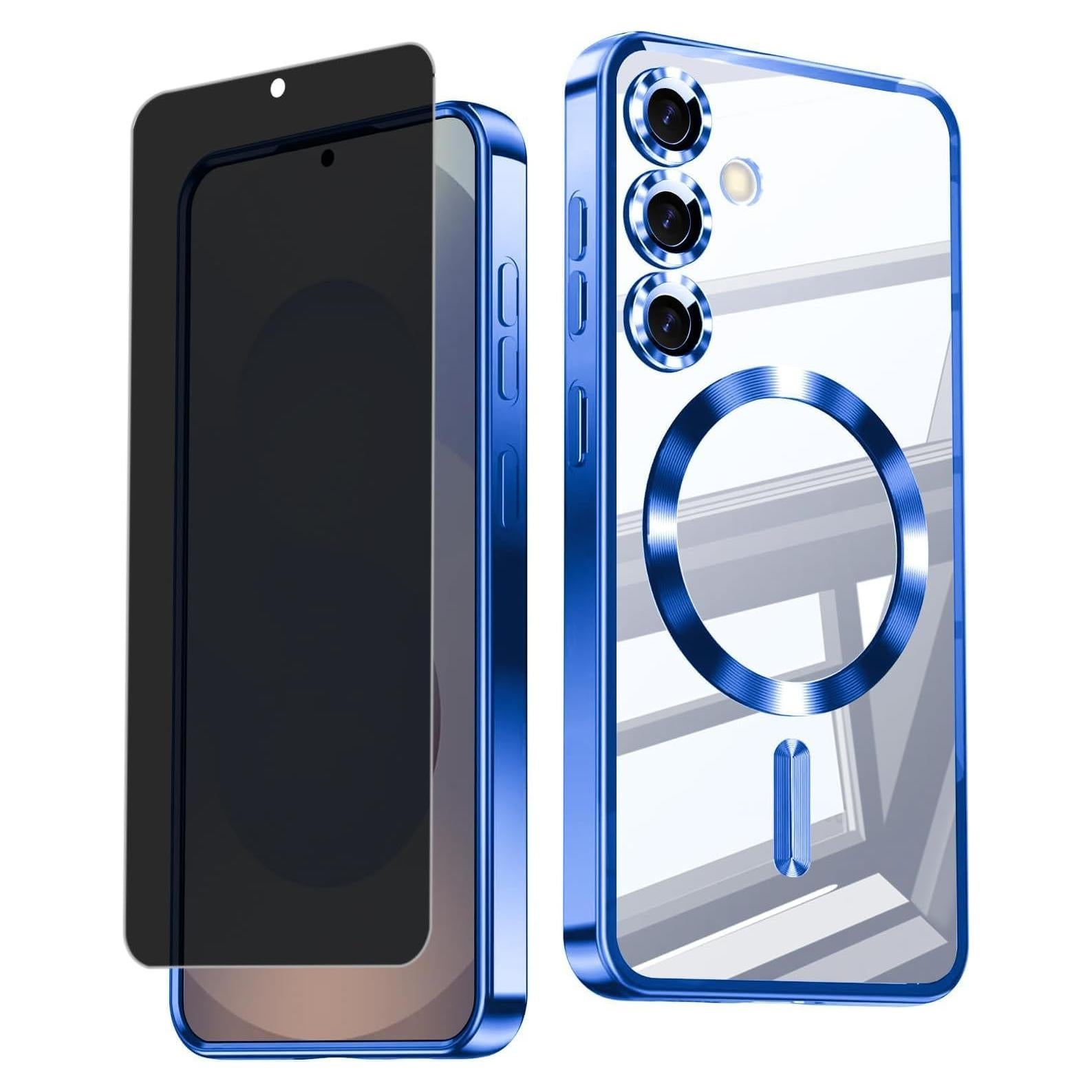 Funda para Samsung Galaxy S25 con Protector de Pantalla Privado