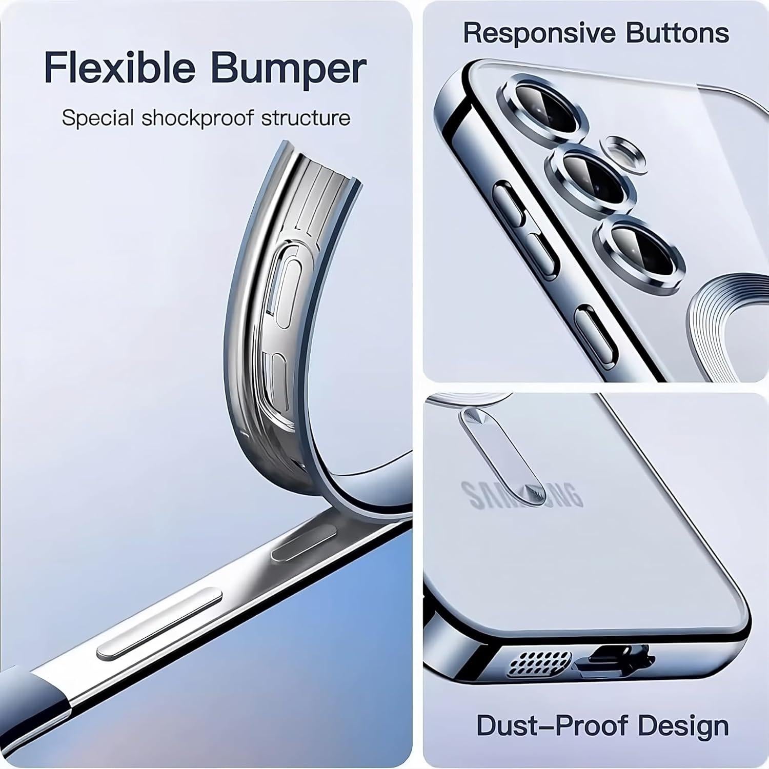 Funda para Samsung Galaxy S25 con Protector de Pantalla Privado