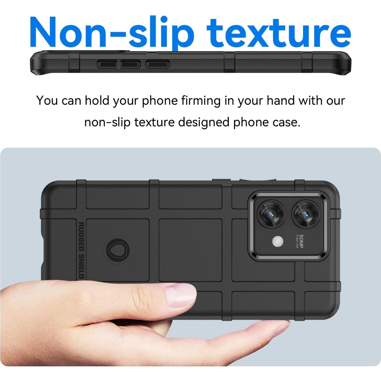 Funda Ajustada Motorola Edge 40 Neo, Protección Anticaídas