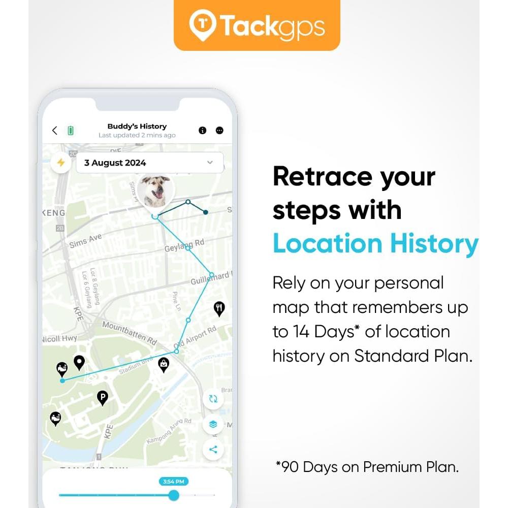 Tack GPS - Dispositivo de seguimiento personal 30 días
