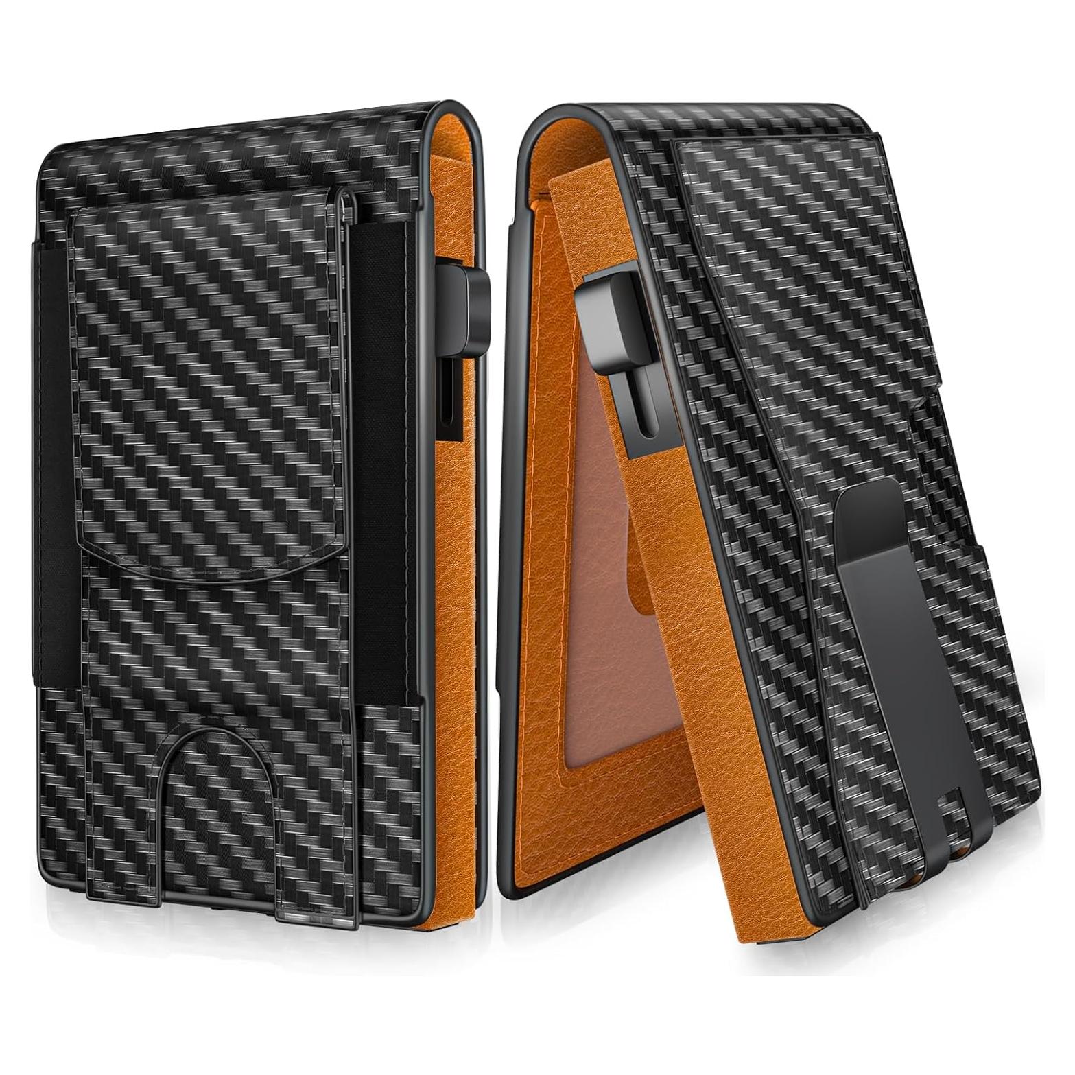 Billetera GIGIGO Minimalista para Hombres con Bloqueo RFID