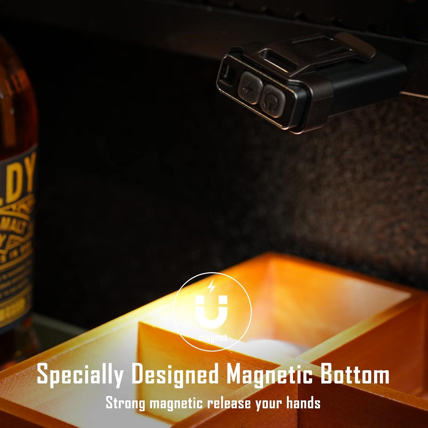 Linterna EDC Sayram 1100 Lúmenes Recargable Gris