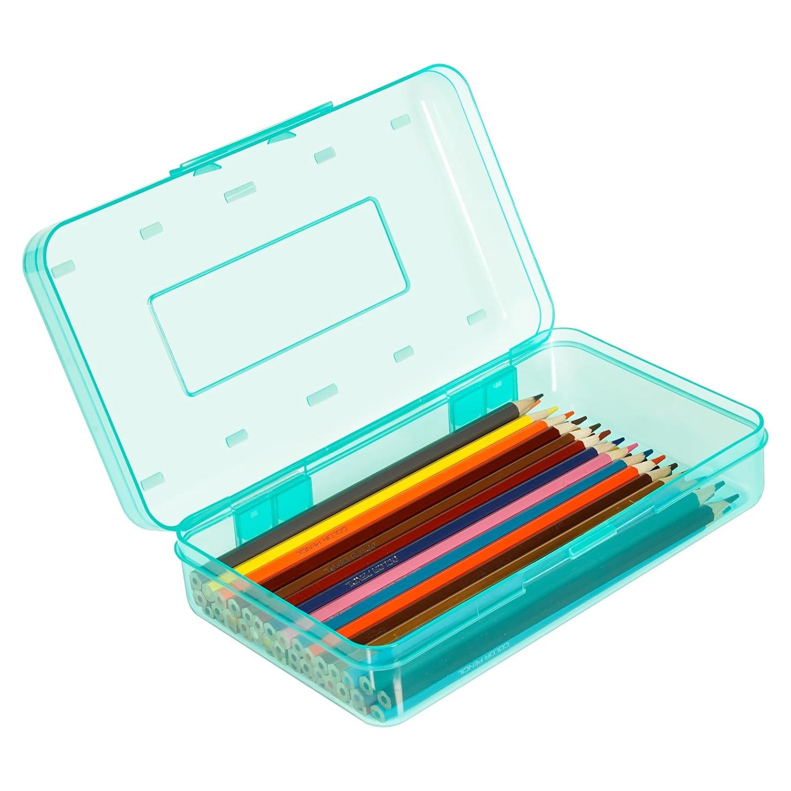 Estuche de Lápices Verde PB36, Gran Capacidad 20.8x11.7cm