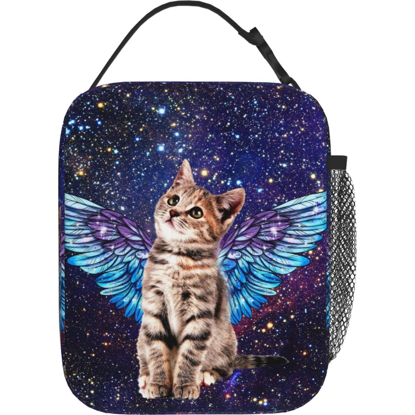 Bolsa de Almuerzo Aislada SARA NELL Gato 25.4x20.3cm