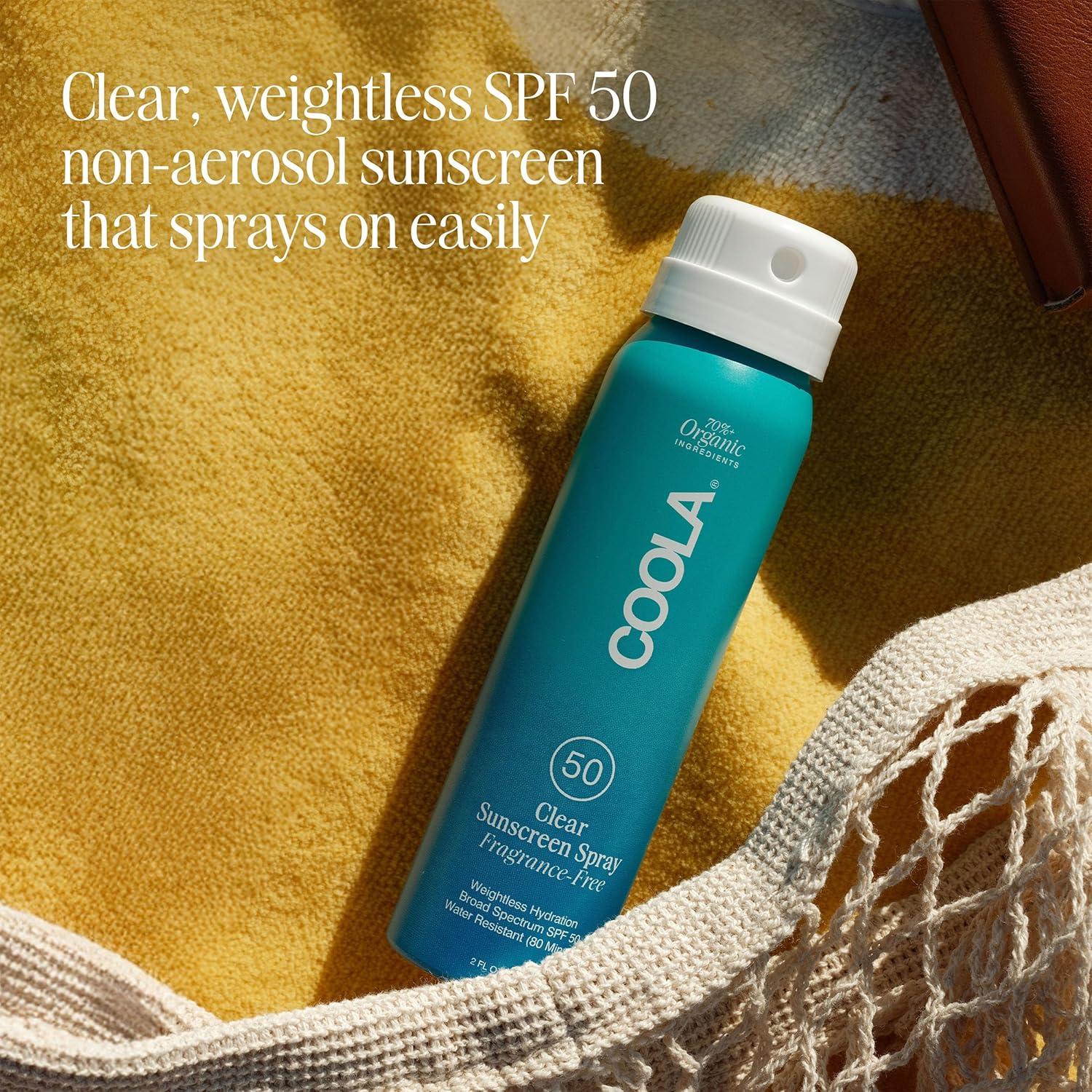 COOLA Protector Solar Orgánico SPF 50 Spray 59 ml Vegano