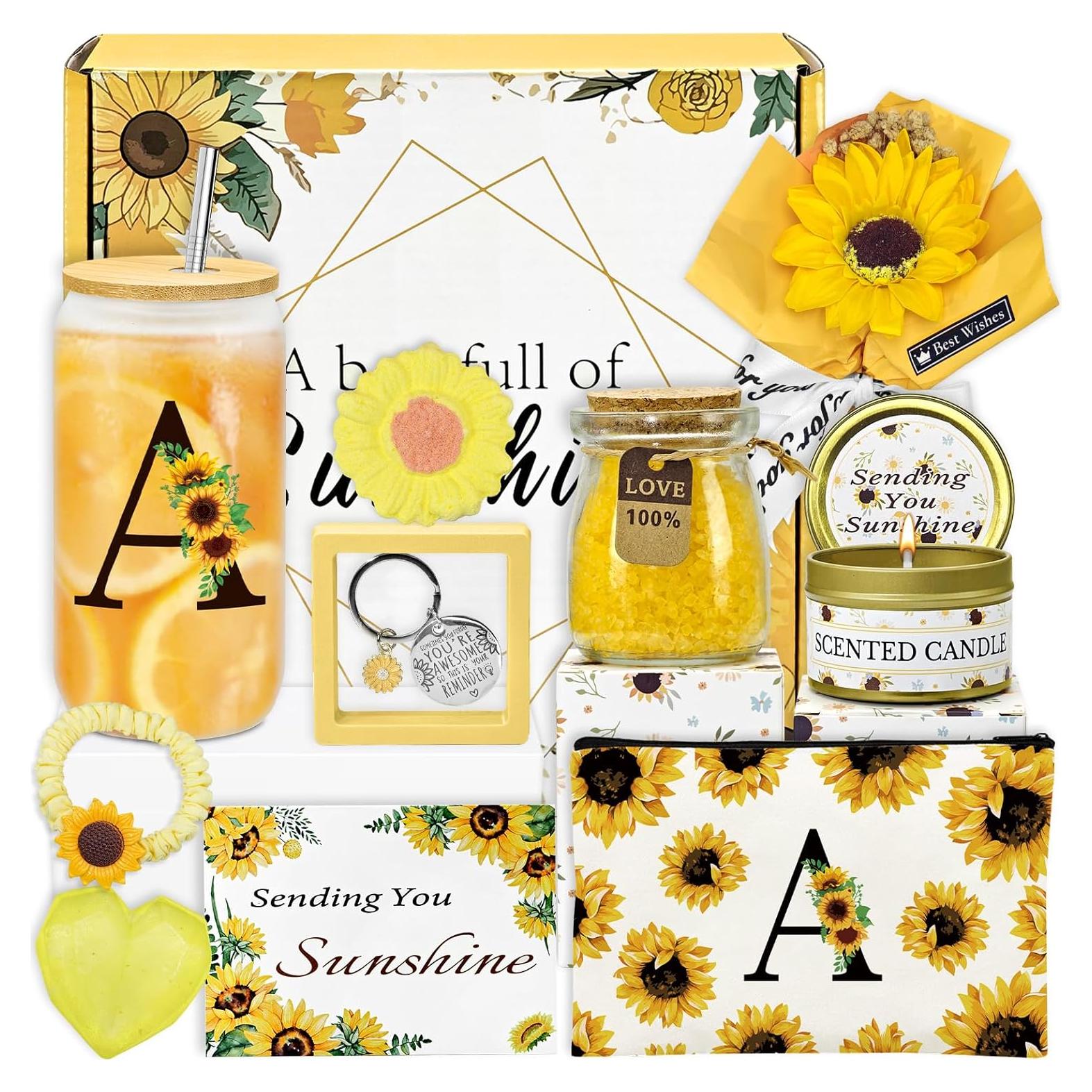 Regalos Personalizados de Girasol para Mujeres - 12 Piezas