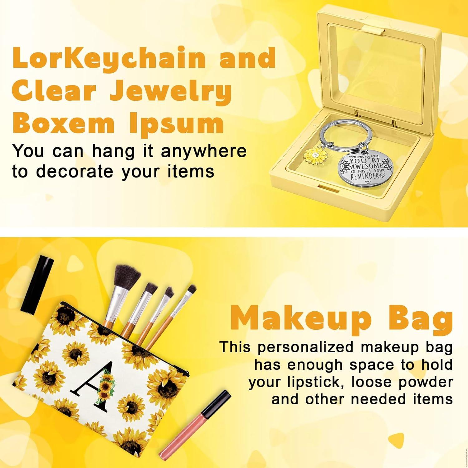 Regalos Personalizados de Girasol para Mujeres - 12 Piezas