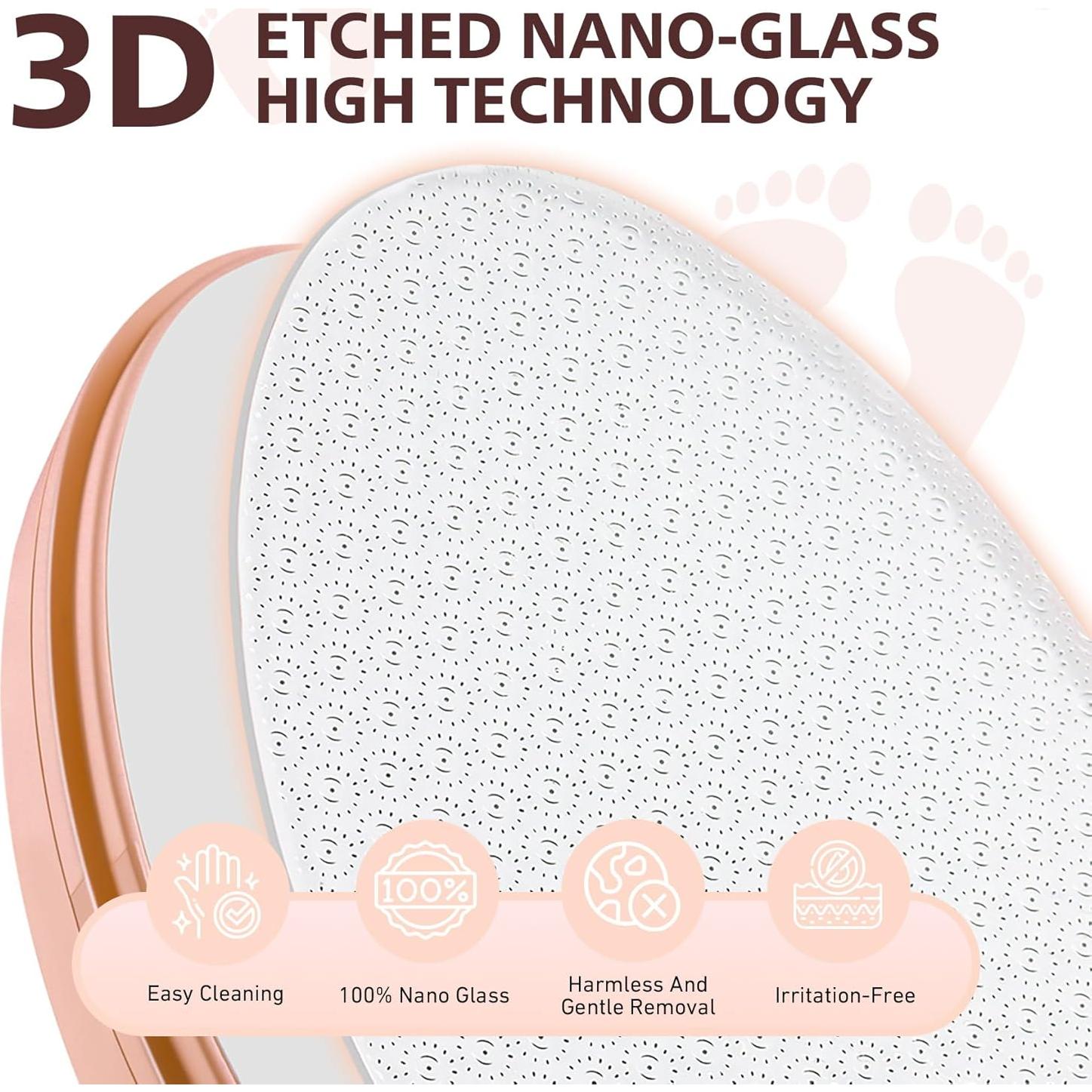 Lima de Pies de Vidrio BALUCA - Removedor de Callos Nano