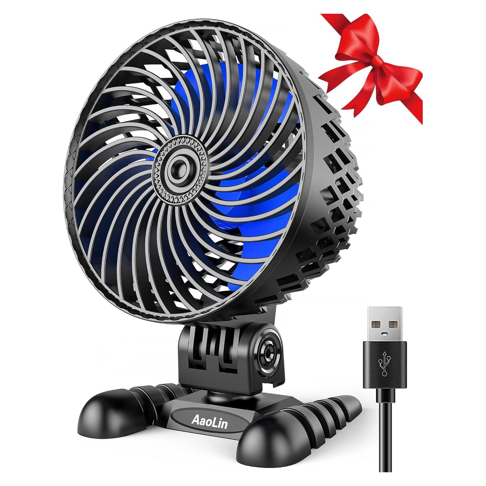 Ventilador de Escritorio USB AaoLin Mini Silencioso 5V 5W