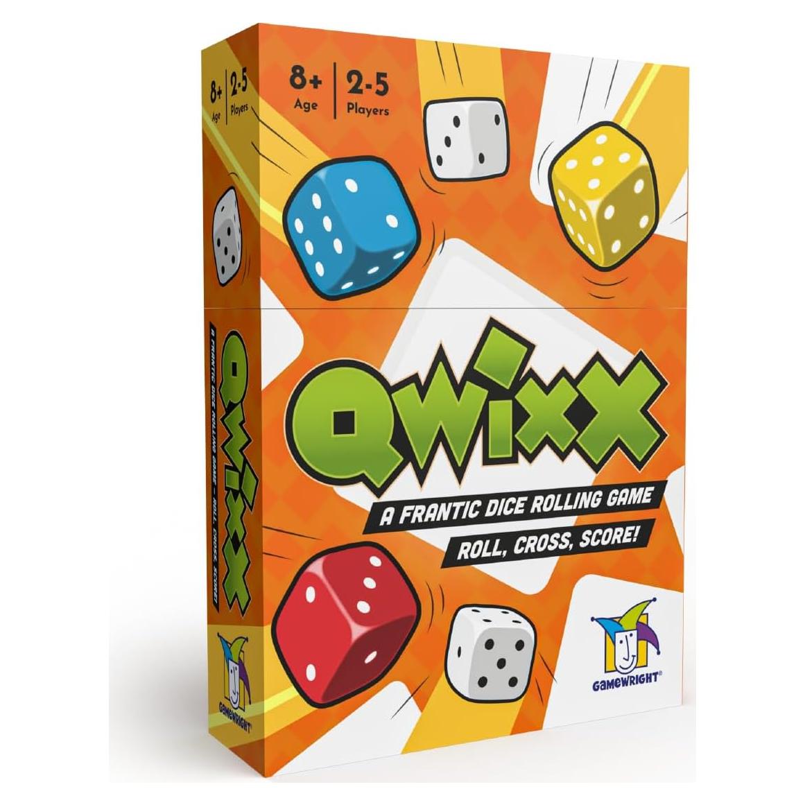 Juego de Dados Qwixx Ceaco - Familiar Rápido para 2+ Jugadores