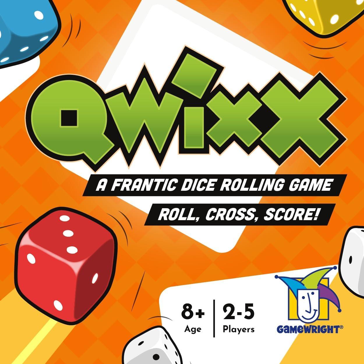 Juego de Dados Qwixx Ceaco - Familiar Rápido para 2+ Jugadores