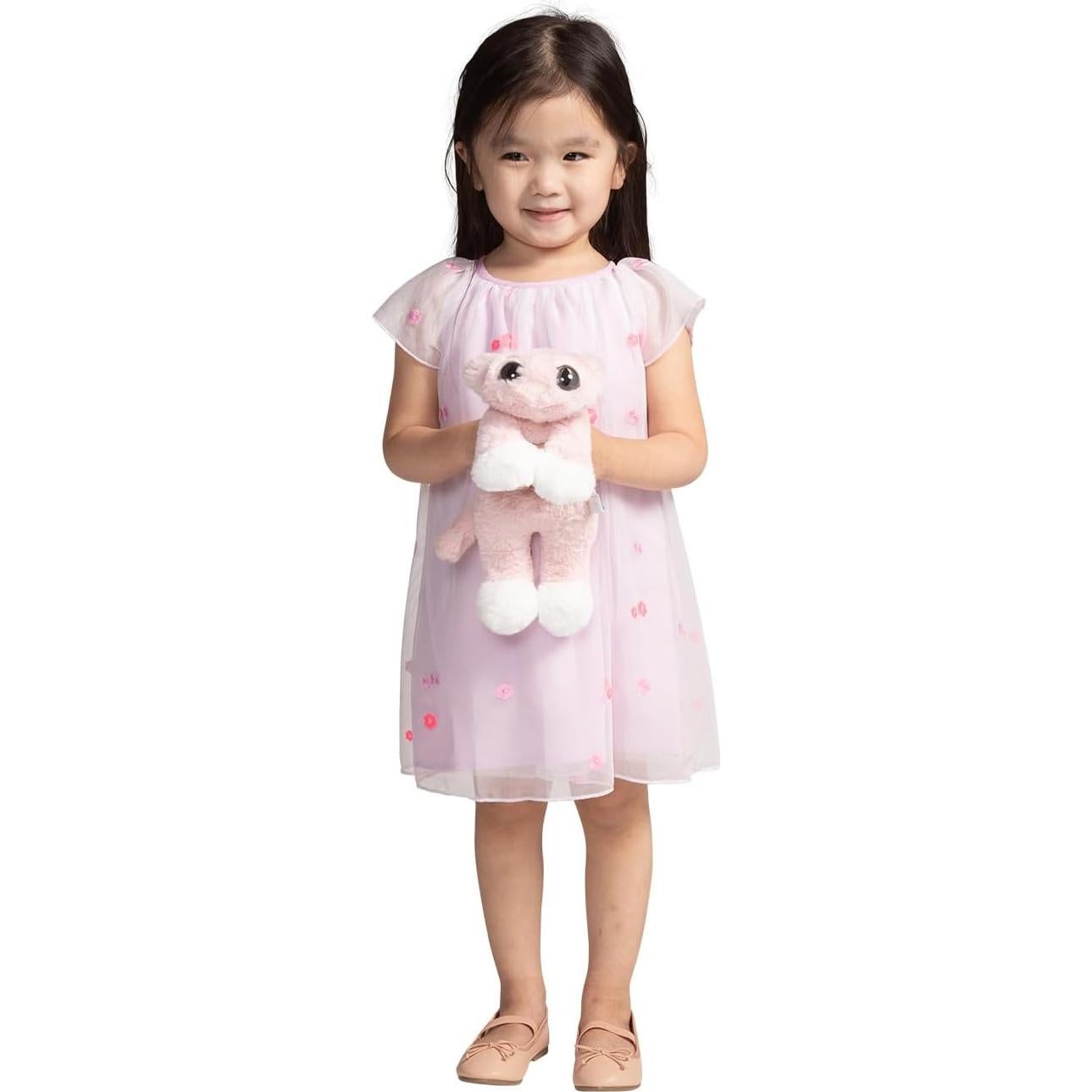 Peluche Gato Rosa Mochi Lanky Cats Manhattan Toy 30 cm