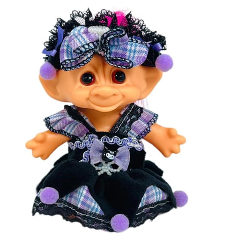 Llave de anillo Troll Vintage 10 Piezas Juguete Llavero