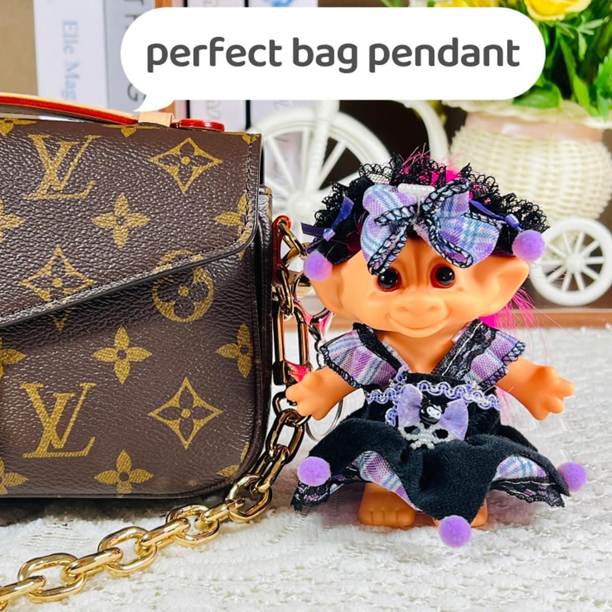 Llave de anillo Troll Vintage 10 Piezas Juguete Llavero