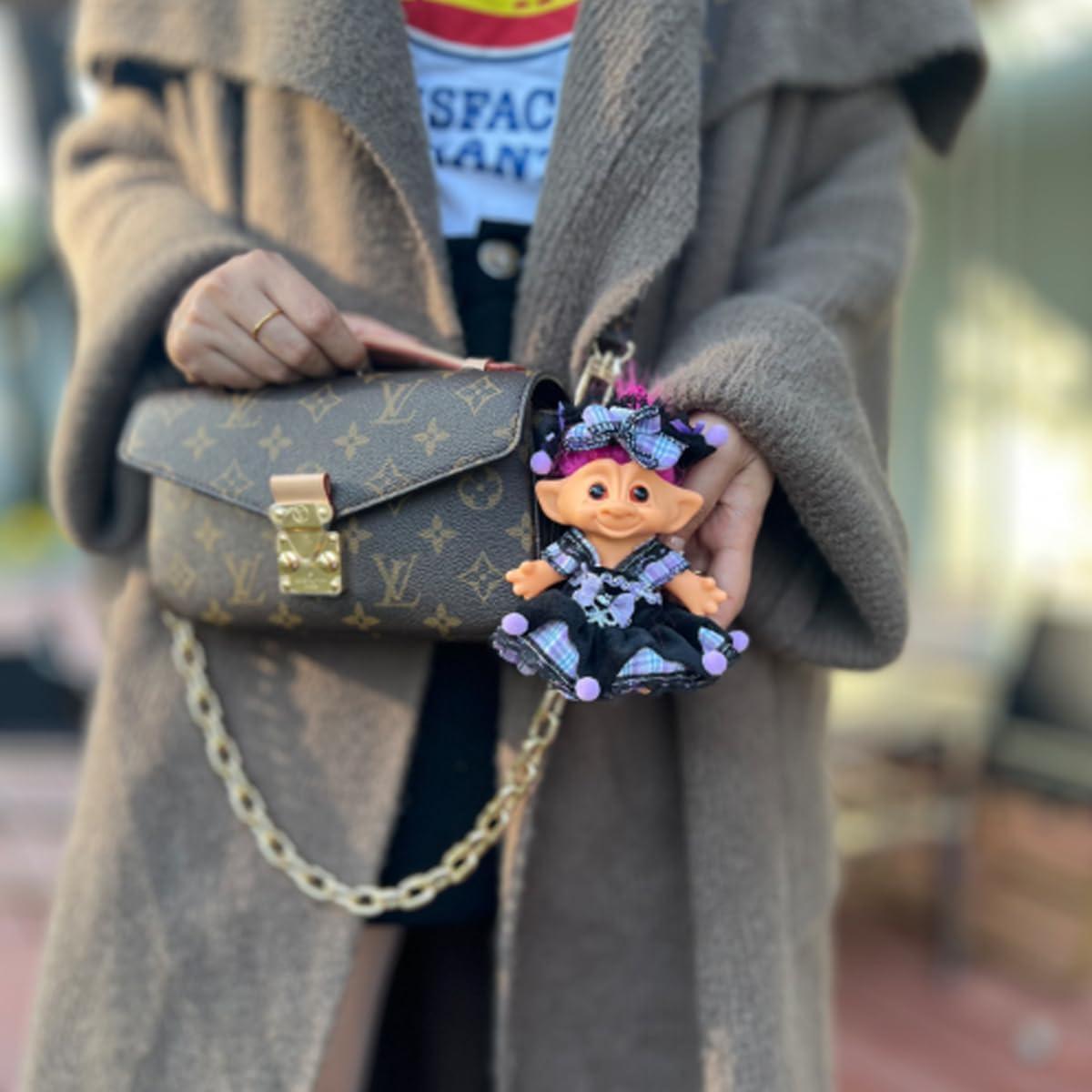 Llave de anillo Troll Vintage 10 Piezas Juguete Llavero