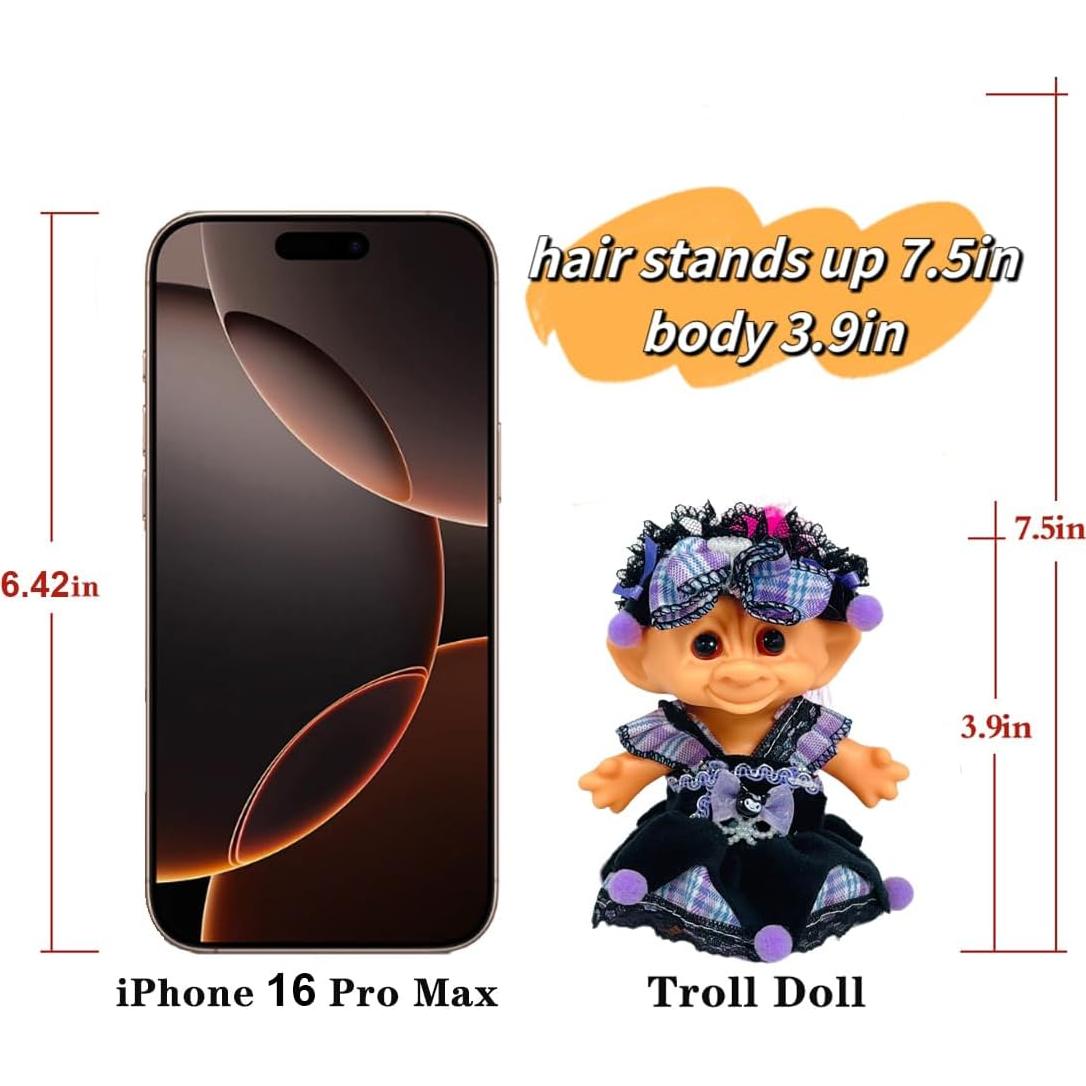 Llave de anillo Troll Vintage 10 Piezas Juguete Llavero