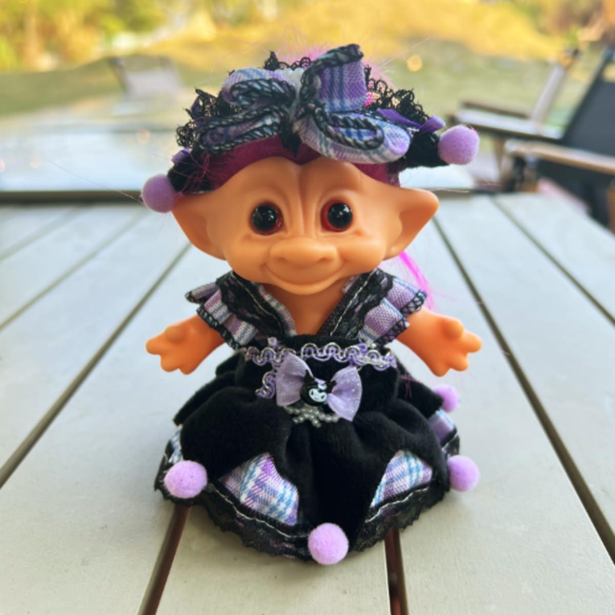 Llave de anillo Troll Vintage 10 Piezas Juguete Llavero