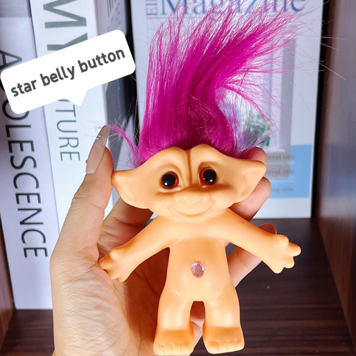 Llave de anillo Troll Vintage 10 Piezas Juguete Llavero