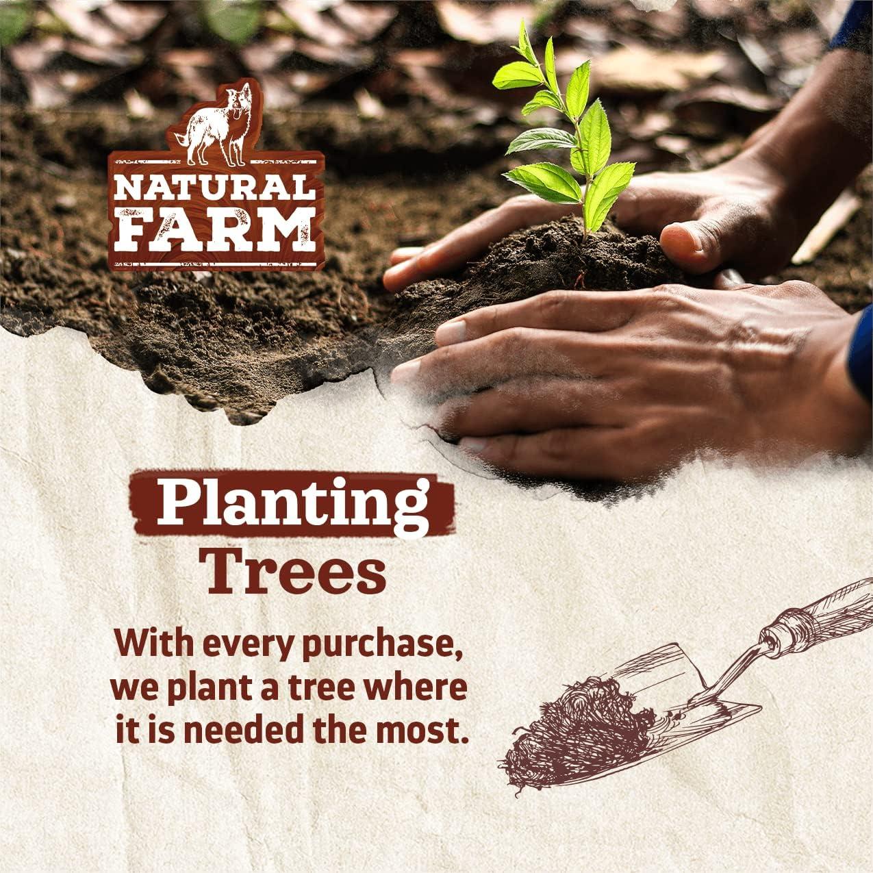 Pezuñas de tocino y queso Natural Farm - Paquete de 4