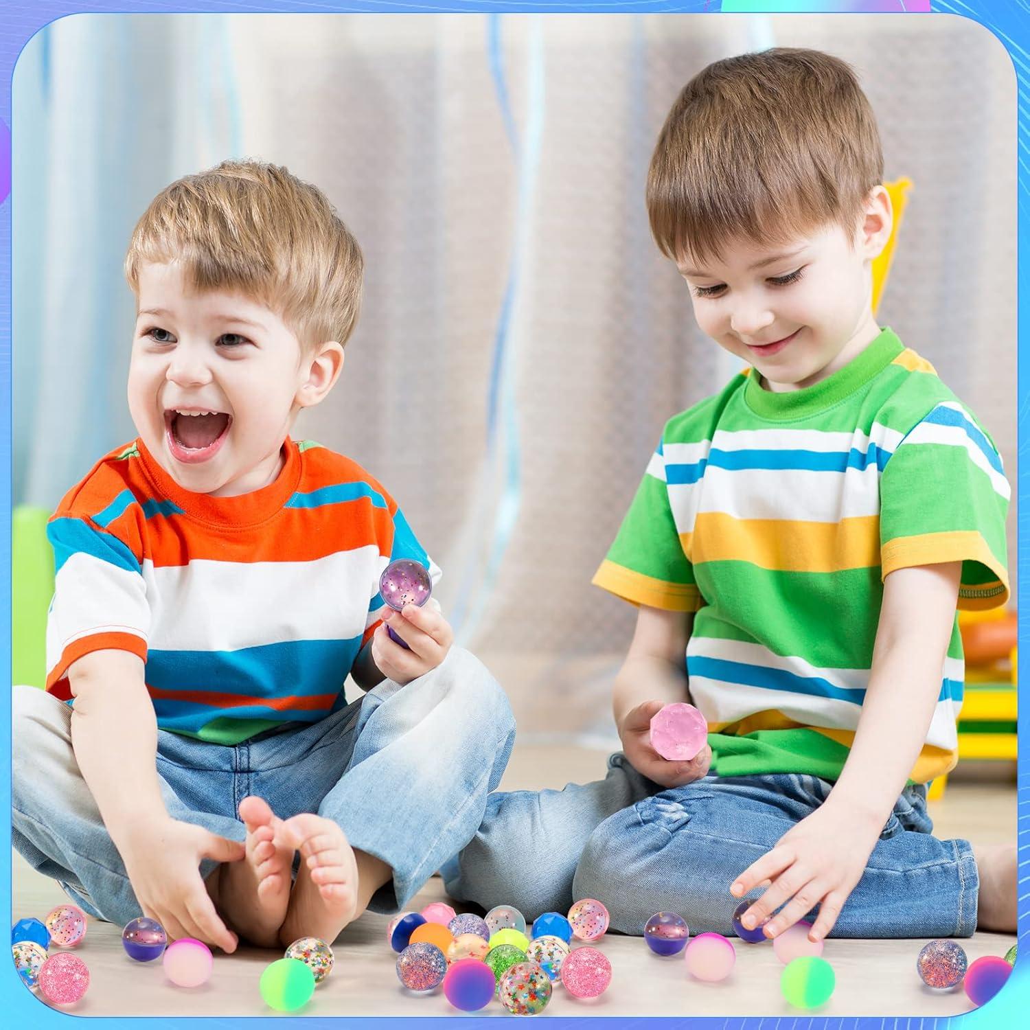 20 Pelotas Saltarinas Ayfjovs de Goma 32mm - 5 Estilos