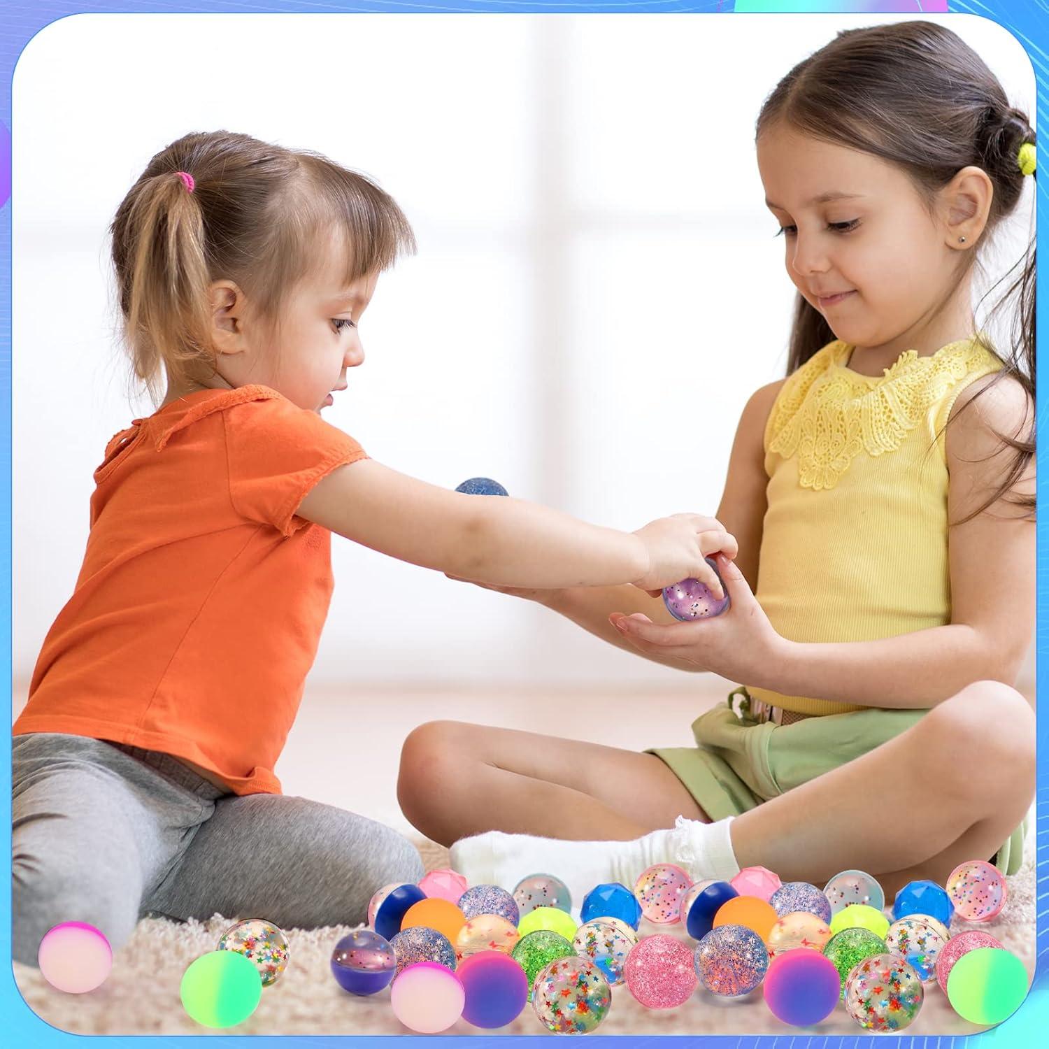 20 Pelotas Saltarinas Ayfjovs de Goma 32mm - 5 Estilos