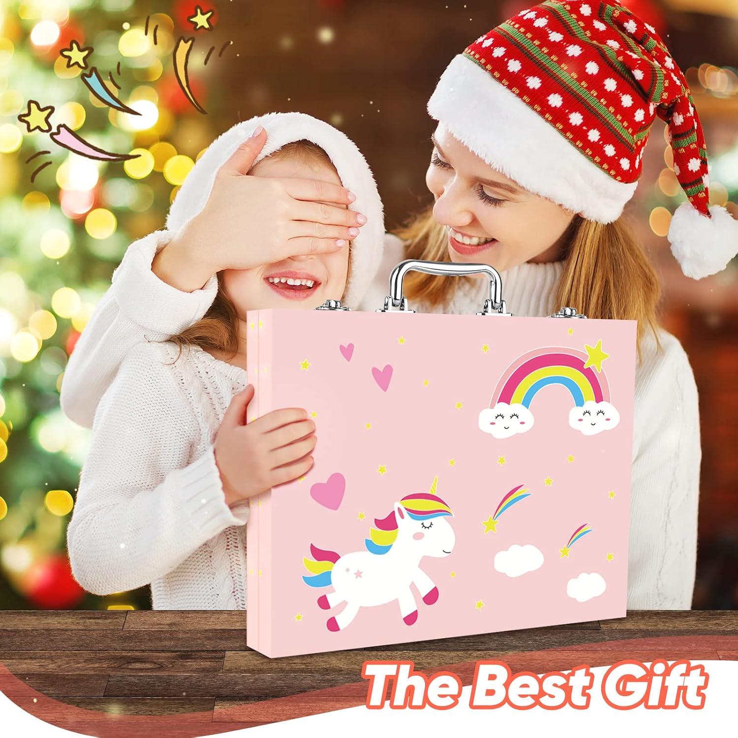 Set de Dibujo y Pintura Soucolor 183 Piezas para Niños y Adultos