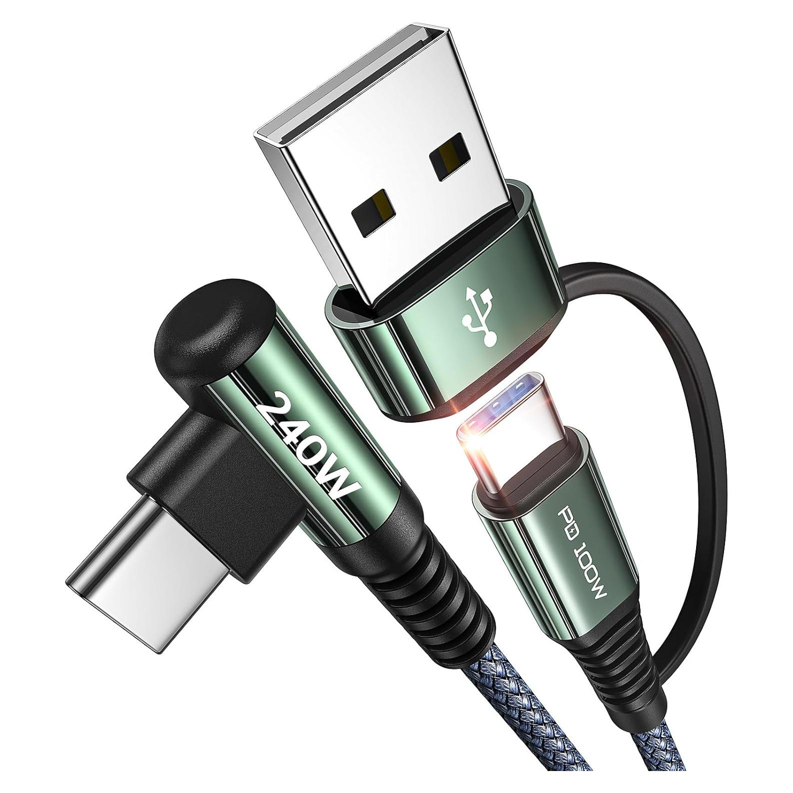 Cable USB C AINOPE 240W 3m Carga Rápida Tipo C iPhone 16