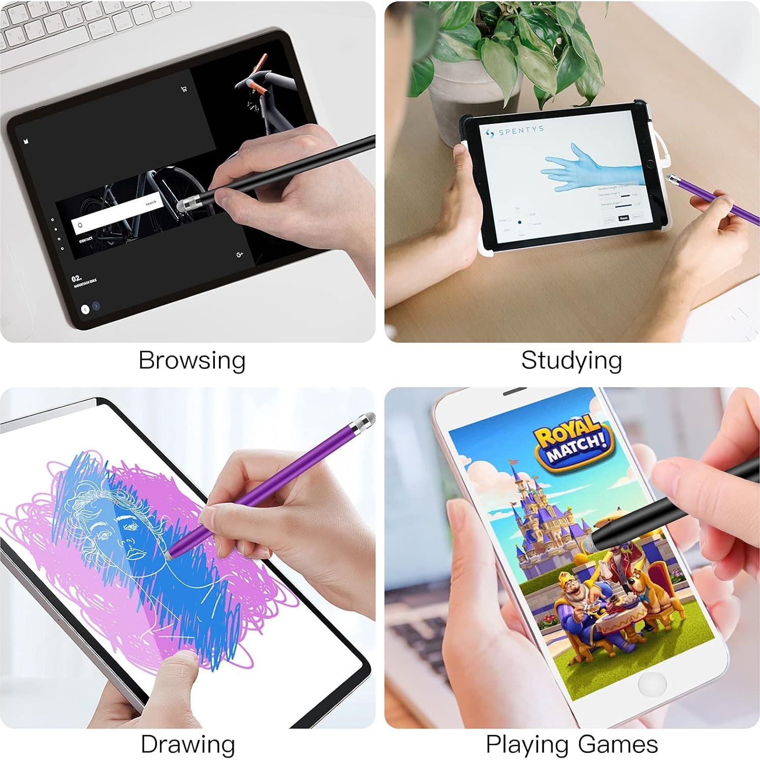 Lápices Stylus 4 en 1 Granarbol para Pantallas Táctiles